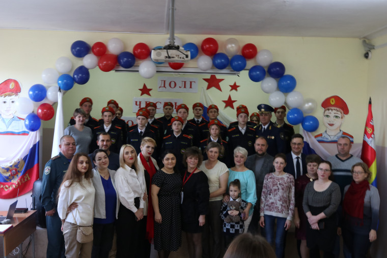 Посвящение в кадеты.